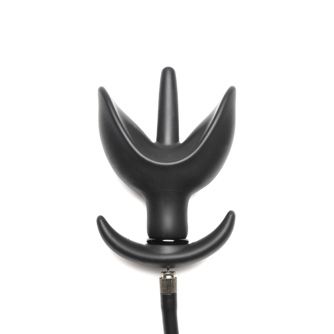Bad Buoy Anchor - Inflatable Silicone Anal Plug - Black - Image 8