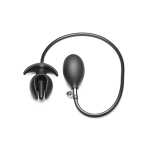Bad Buoy Anchor - Inflatable Silicone Anal Plug - Black