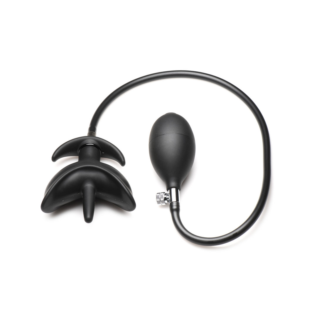 Bad Buoy Anchor - Inflatable Silicone Anal Plug - Black - Image 4