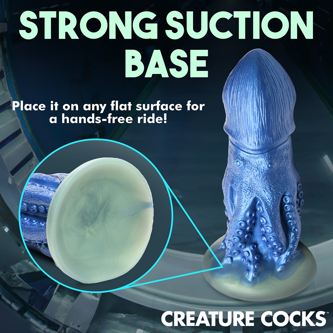 Cocktopus Octopus - Silicone Dildo - Blue - Image 11