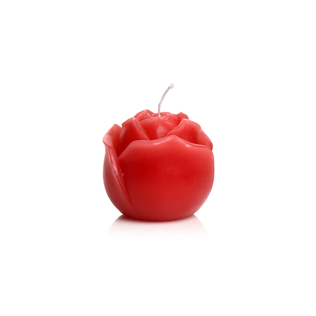 Flaming Rose - Drip Candle - Red - Image 4