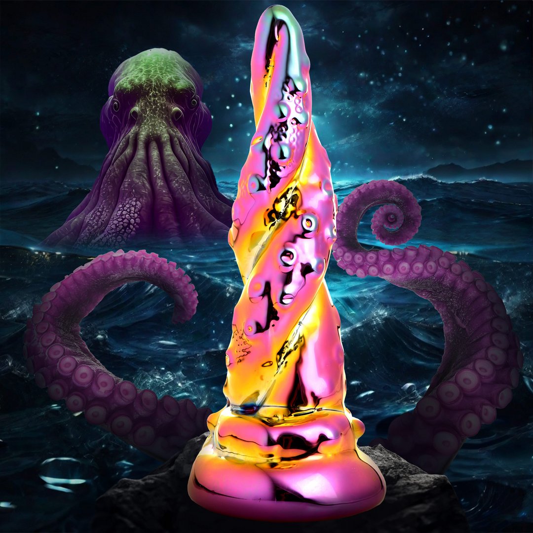 Enchantress - Rainbow Glass Dildo - Image 7