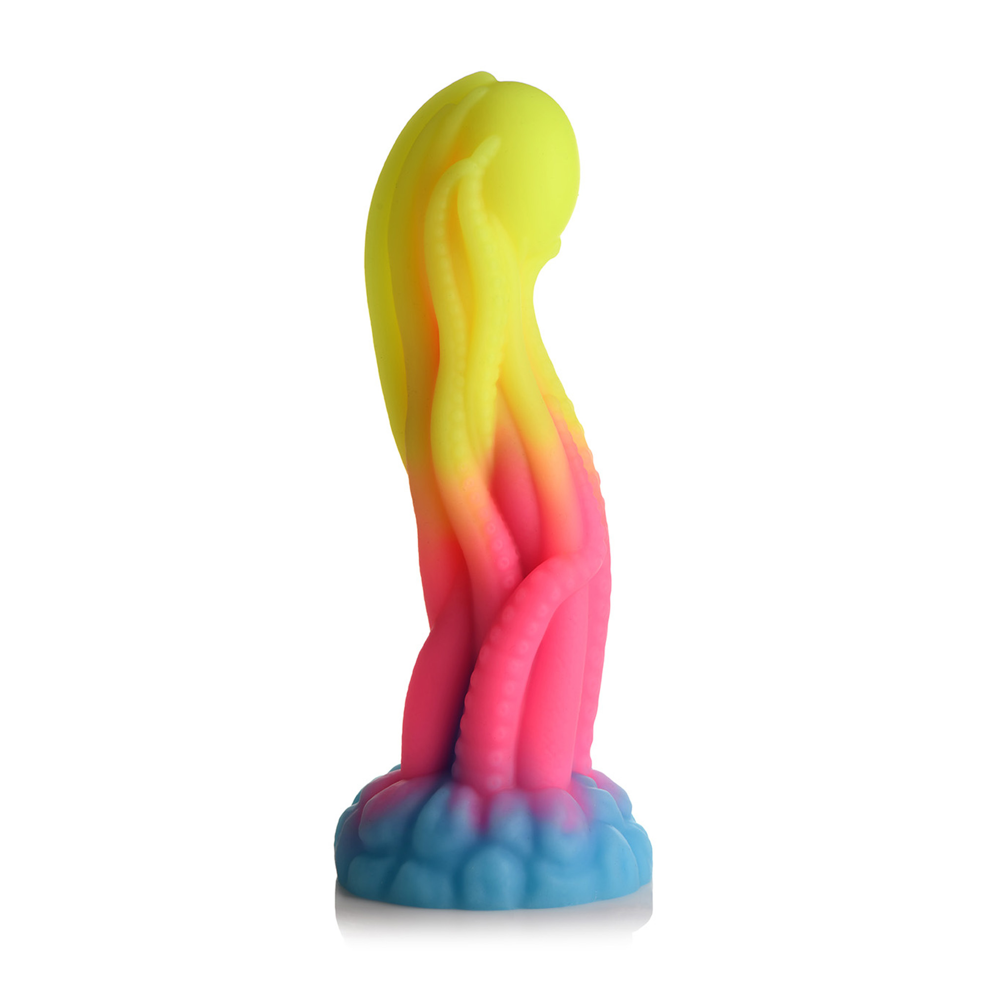 Tenta Glow - Glow-in-the-Dark Silicone Dildo - Image 4