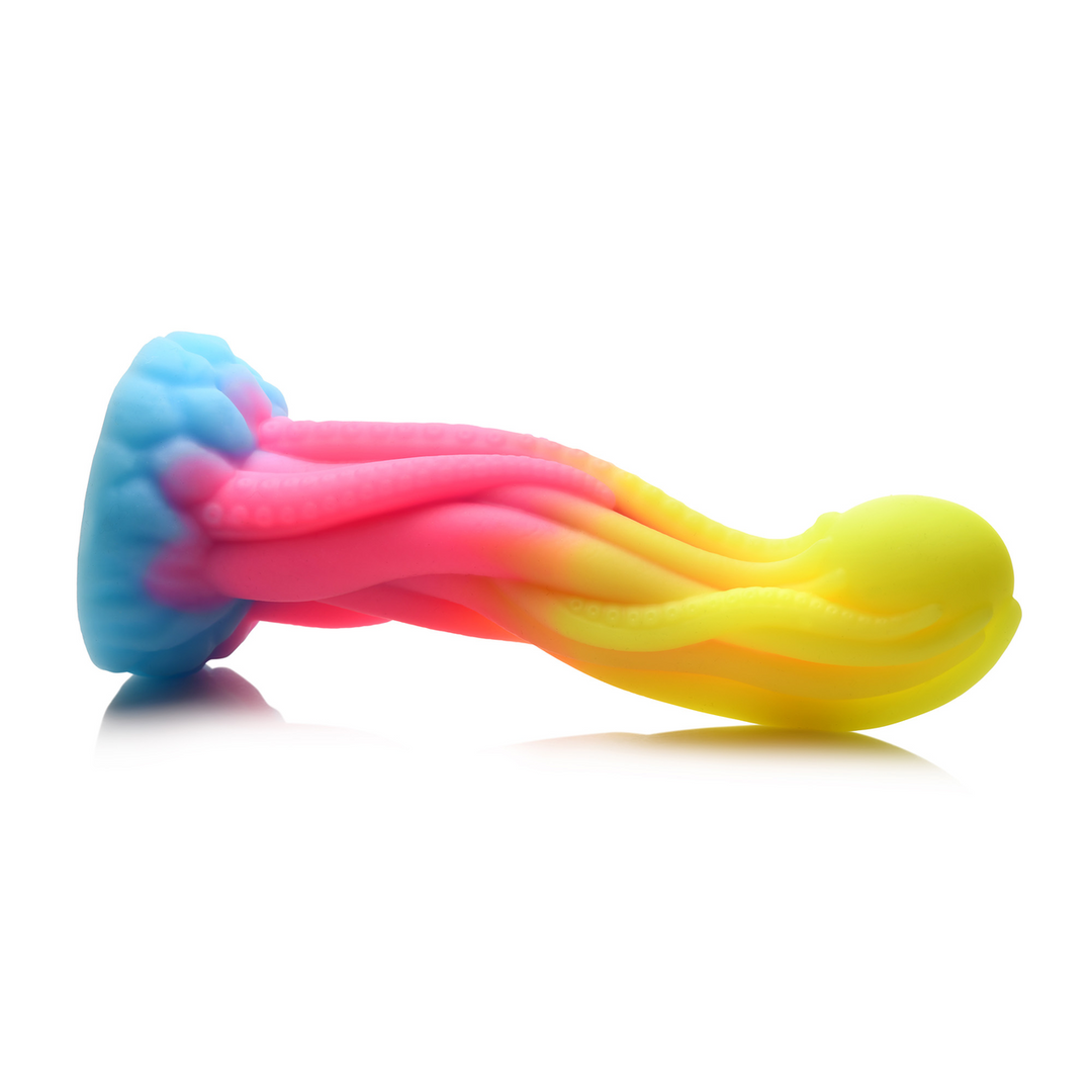 Tenta Glow - Glow-in-the-Dark Silicone Dildo - Image 6