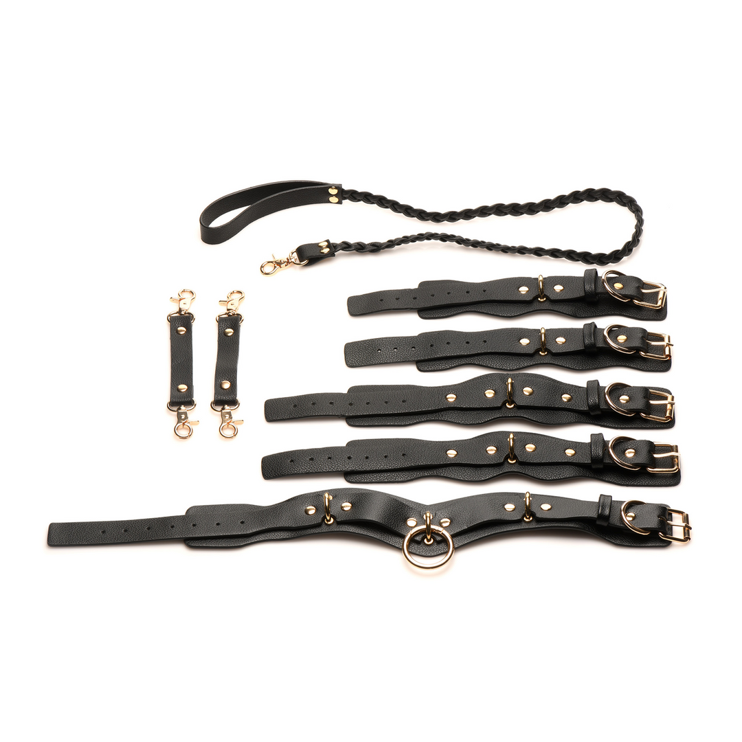 Lover's Restraints Set - Black - Image 5