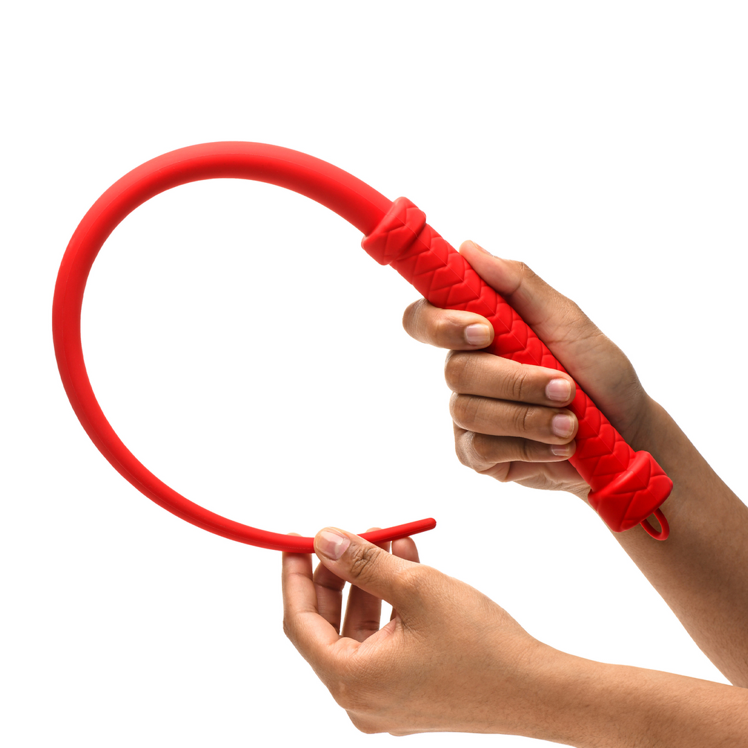 Viper Tail - Silicone Whip - Red - Image 5