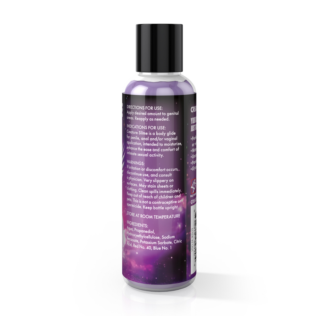 Creature Slime - Purple Slime - Waterbased Lubricant - 4 fl oz / 118 ml - Image 3