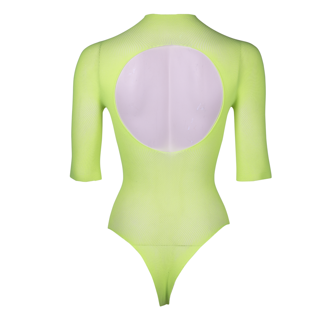 Short Sleeve Teddy - One Size - Green - Image 9