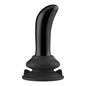 Prickly - Glass Vibrator - Witch Suction Cup and Remote - Rechargeable - 10 Speed