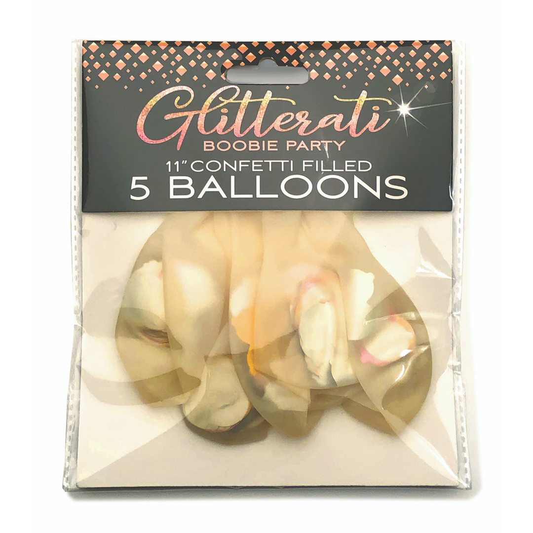 Glitterati - Boobie Confetti Balloons - Image 2