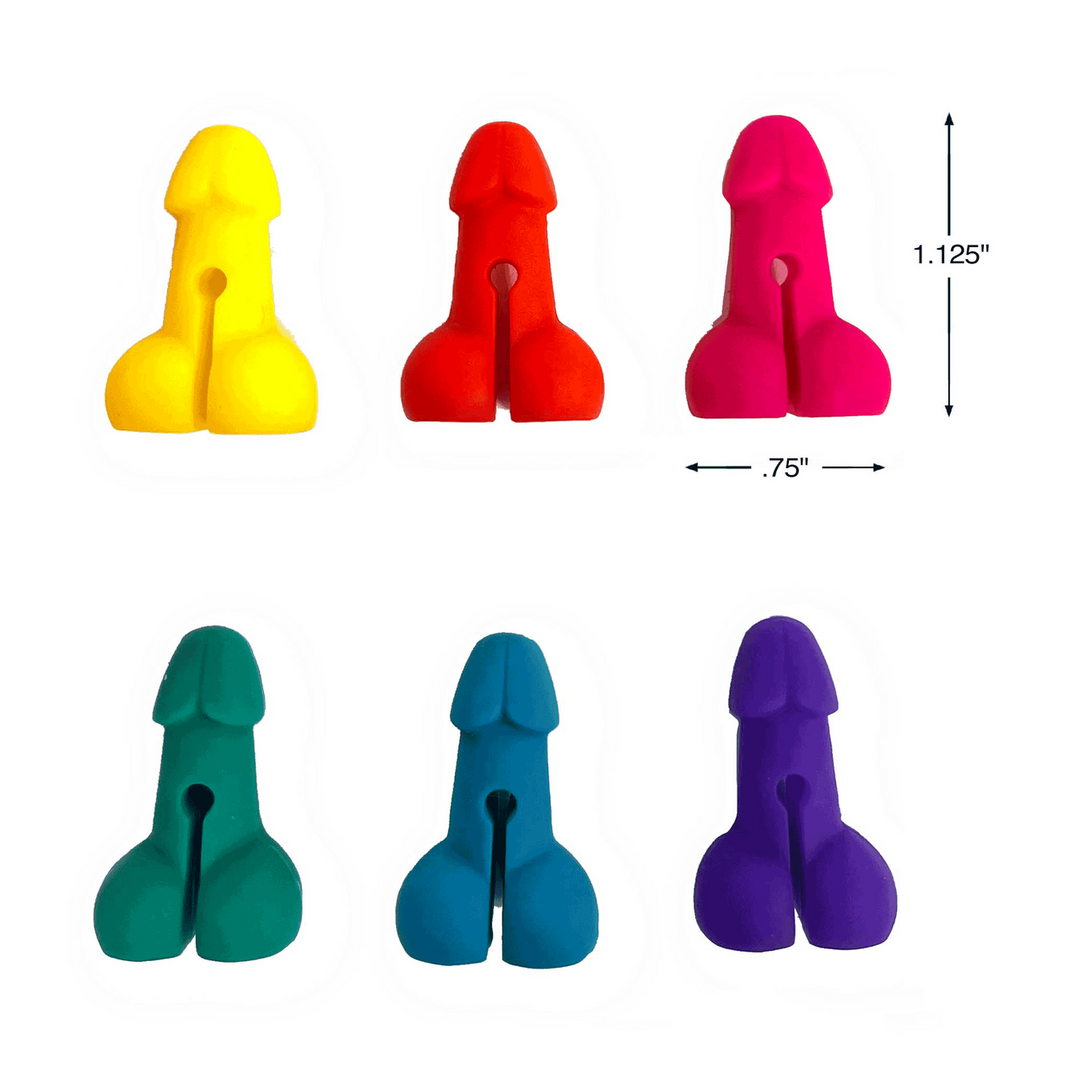 Super Fun Penis - Cocktail Markers - Set of 6 - Image 3