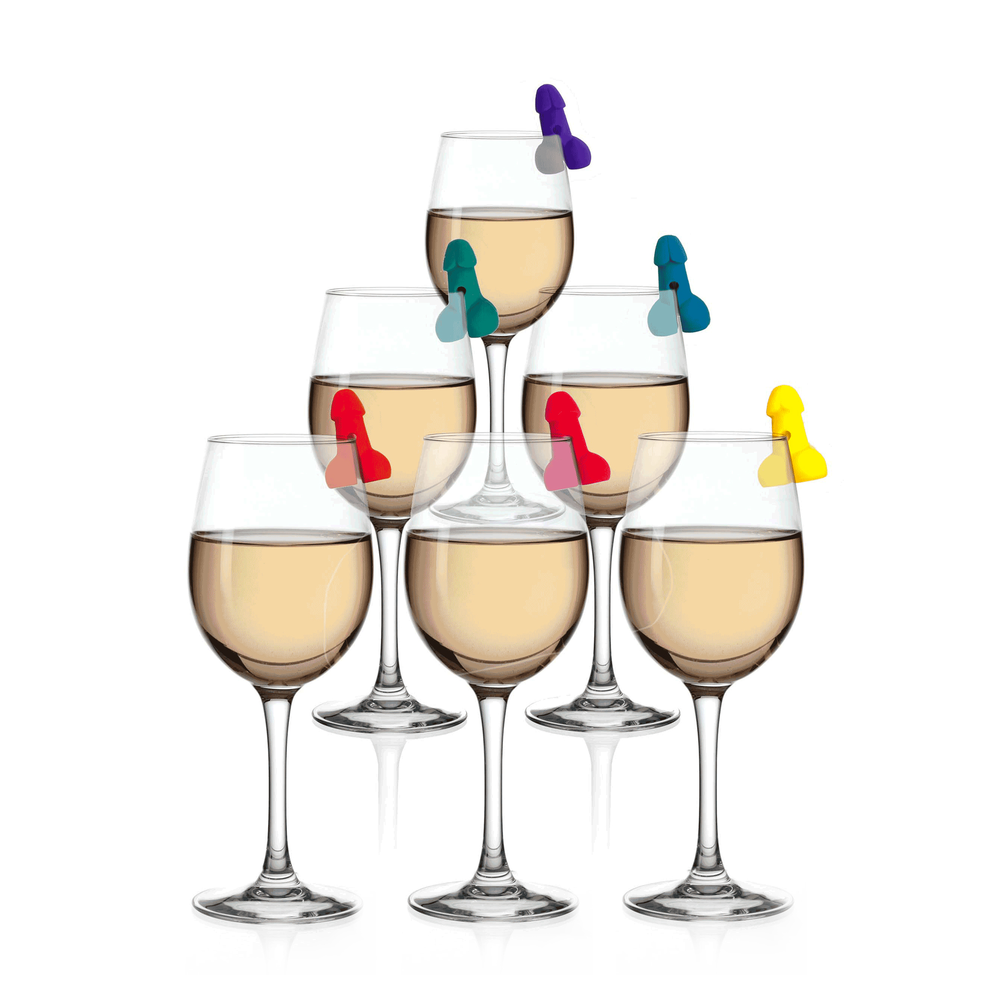 Super Fun Penis - Cocktail Markers - Set of 6 - Image 2