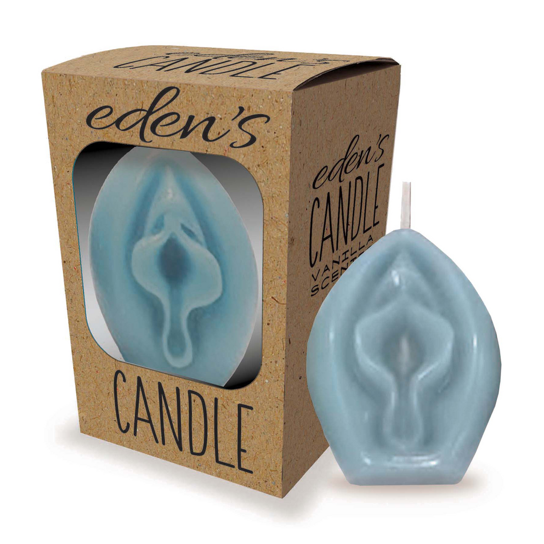 Eden’s Candle - Vanilla Scented Vagina - Blue - Image 2