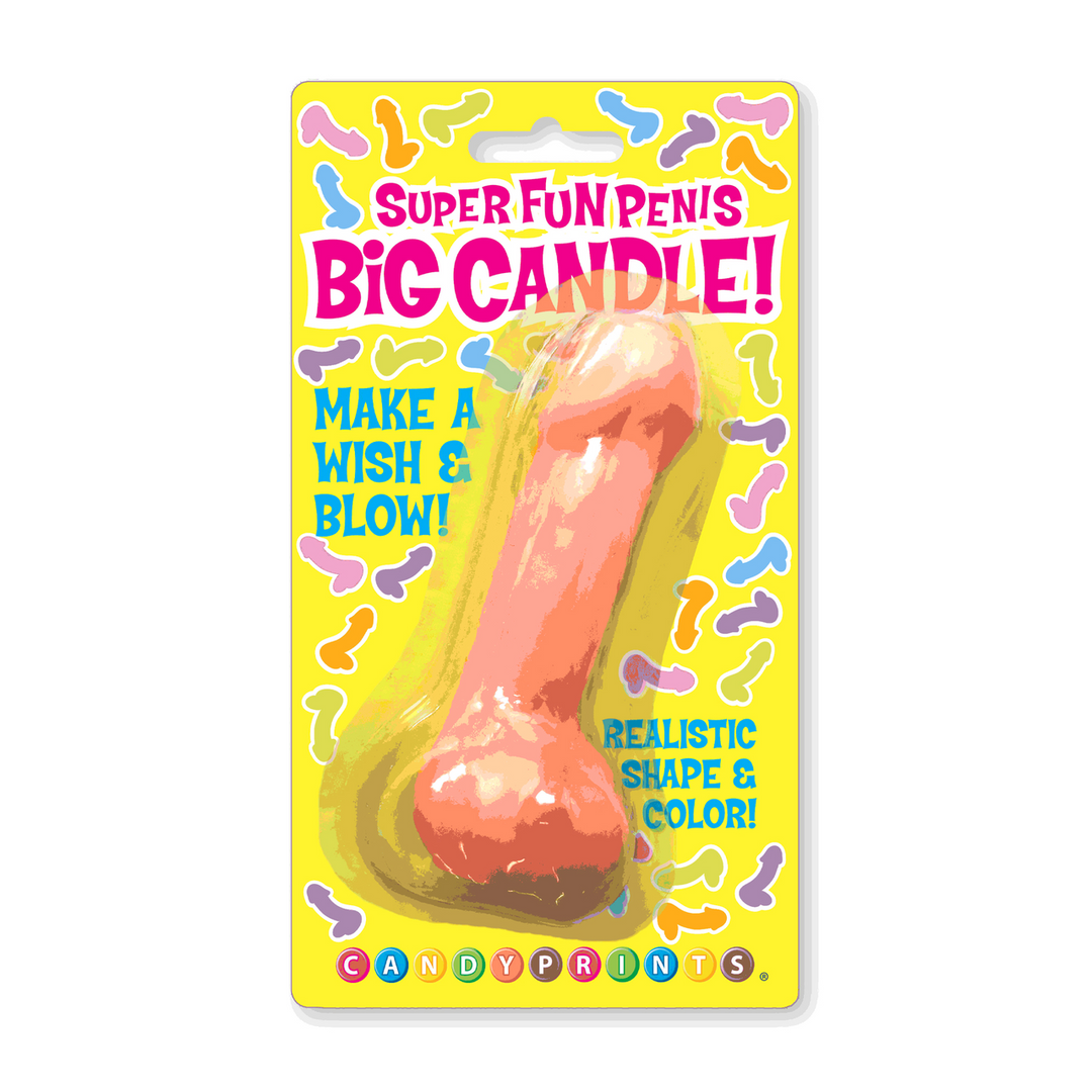 Super Fun Big Penis - Candle - Pink - Image 2