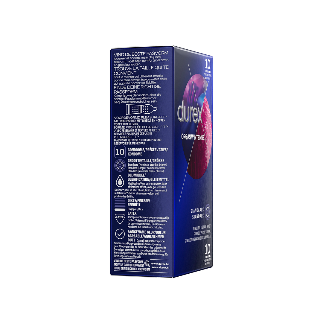 Orgasm Intense - Condoms - 10 Pieces - Image 3
