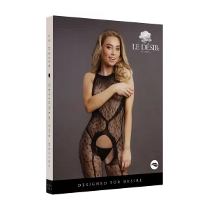 Crotchless Leopard Bodystocking