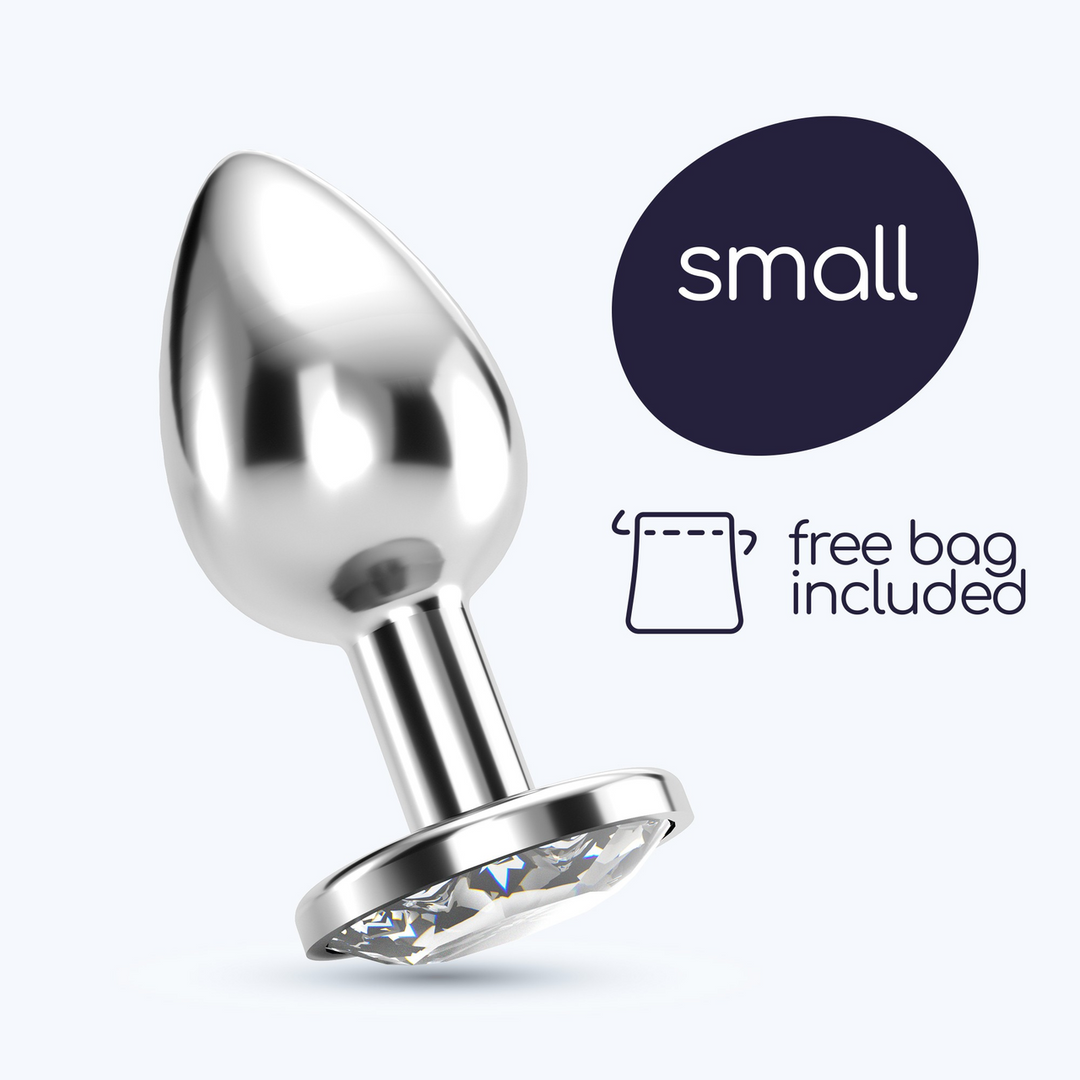 Bijou - Anal Jewel Plug - Small - Clear - Image 7