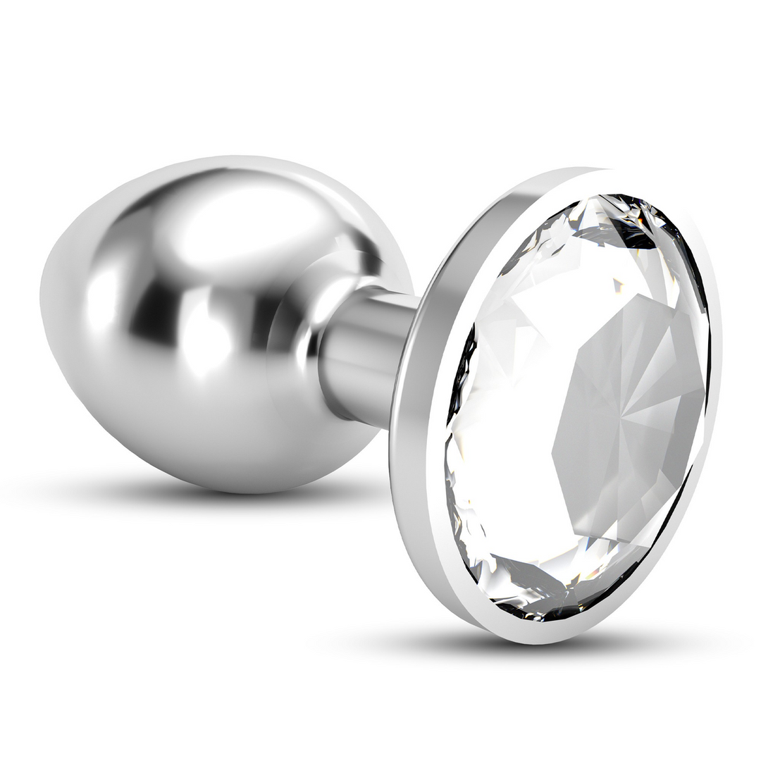 Bijou - Anal Jewel Plug - Small - Clear - Image 5