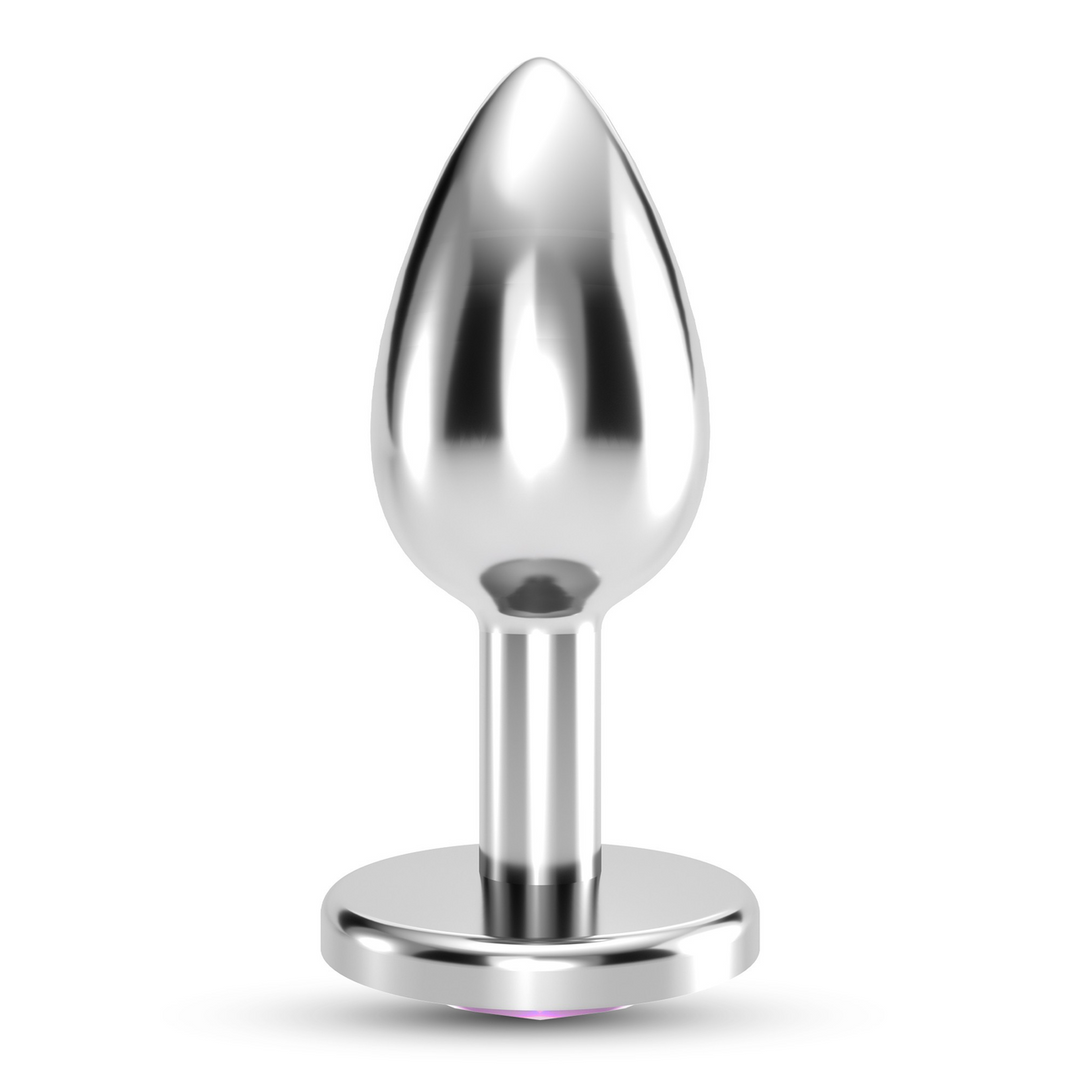Bijou - Anal Jewel Plug - Medium - Pink - Image 4