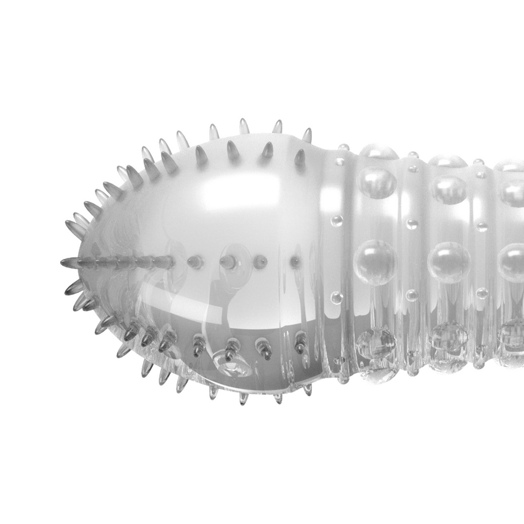Dotted Penis Sleeve - Transparent - Image 4