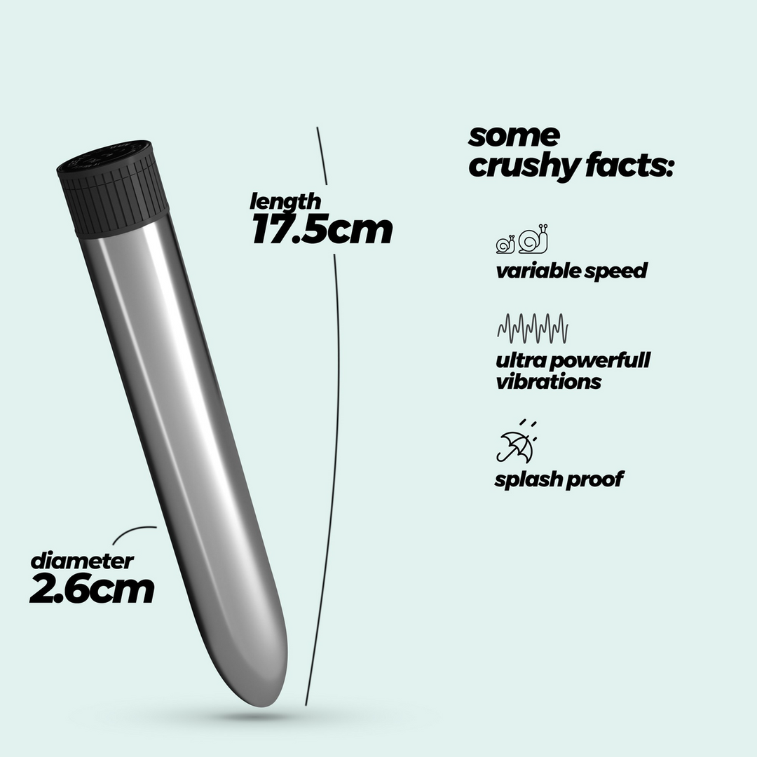Classic Vibe - Classic Vibrator - Silver - Image 5