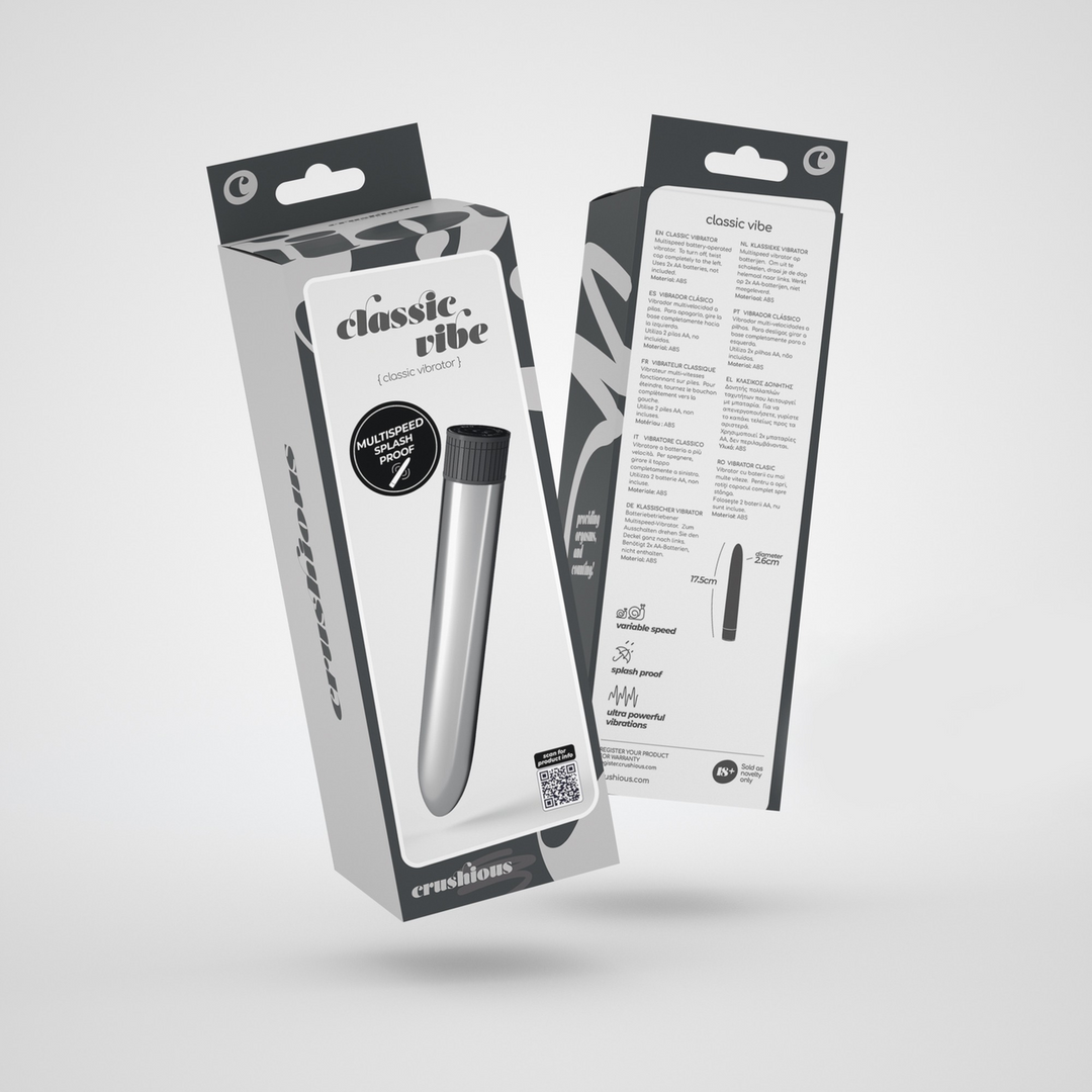 Classic Vibe - Classic Vibrator - Silver - Image 2