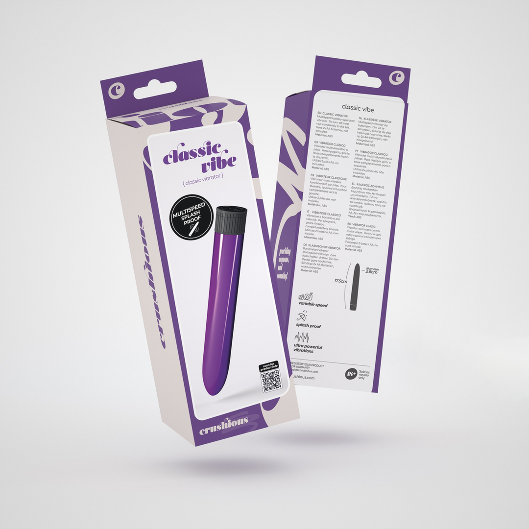 Classic Vibe - Classic Vibrator - Purple - Image 2
