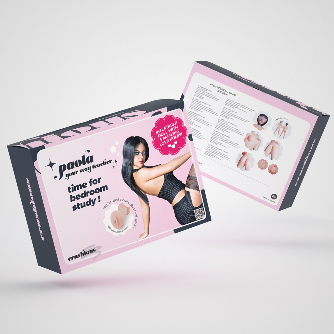Paola The Teacher - Inflatable Doll with Stroker - Image 2