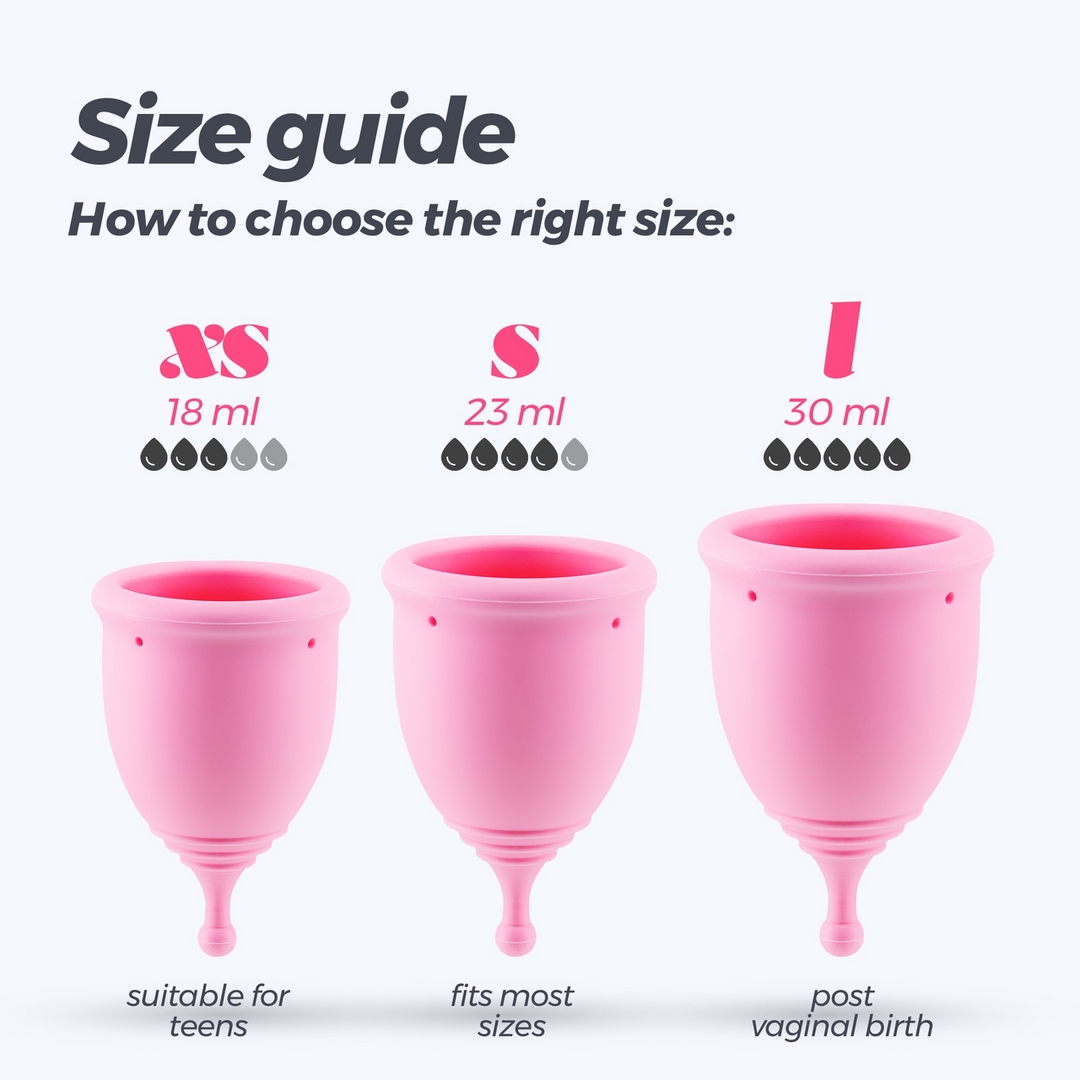 Minerva - Menstrual Cup with Pouch - XS - Pink - Image 6
