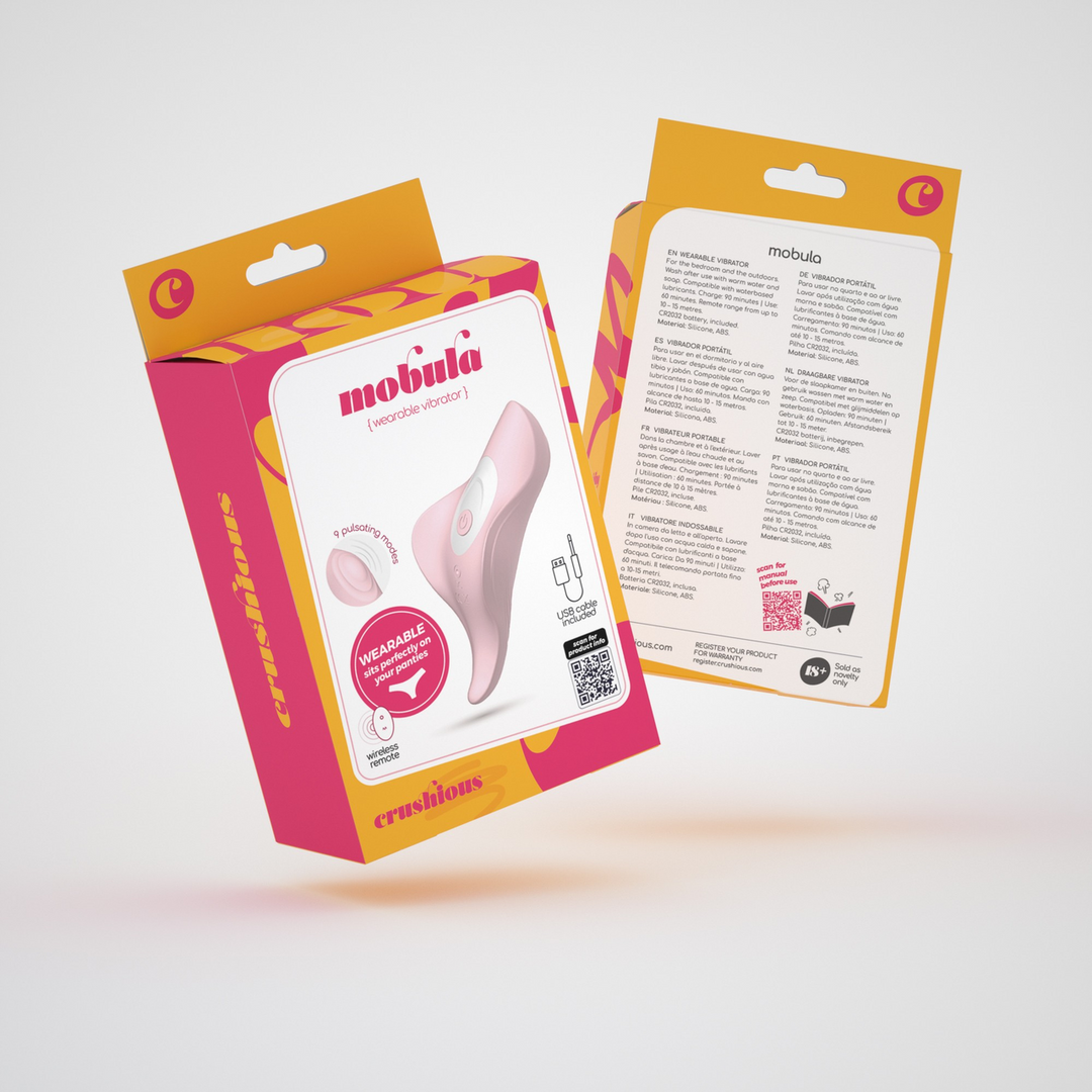 Mobula - Panty Vibrator with Remote Control - Pink - Image 2