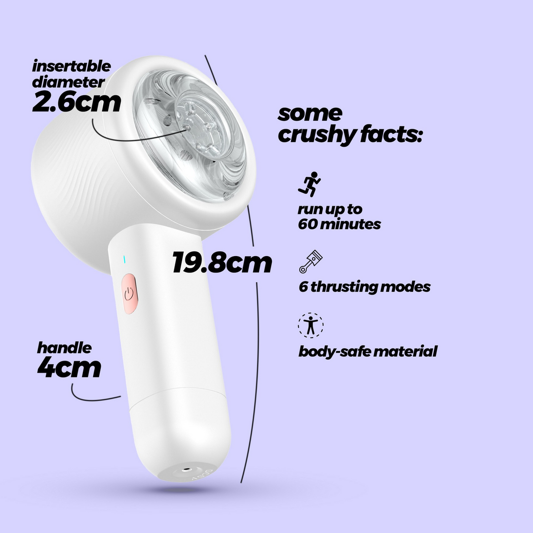 Magnetus - Rechargeable Masturbator - White - Image 6