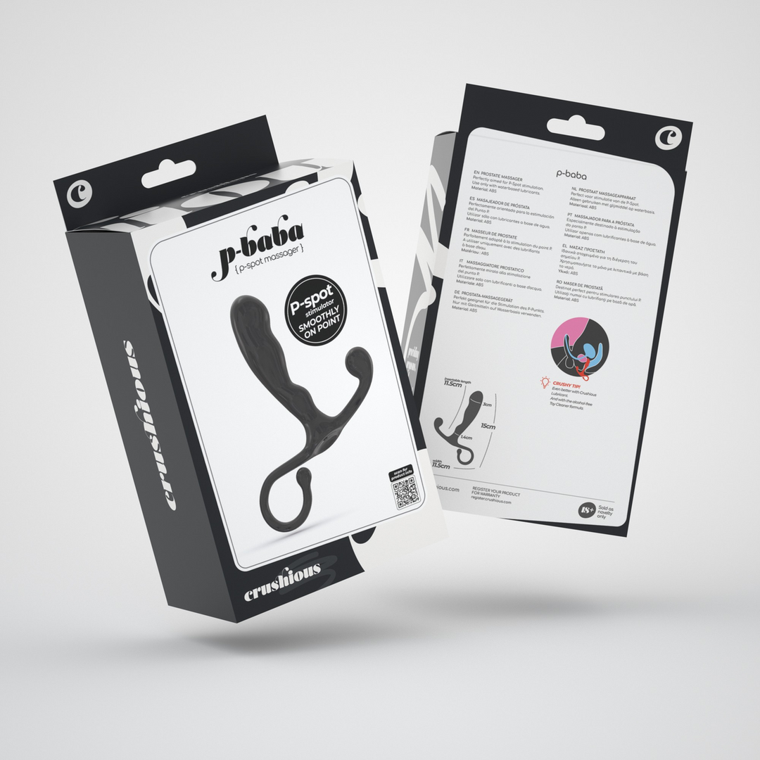 P-Baba - Prostate Massager - Black - Image 2