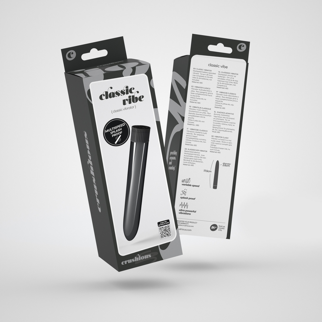 Classic Vibe - Classic Vibrator - Black - Image 2