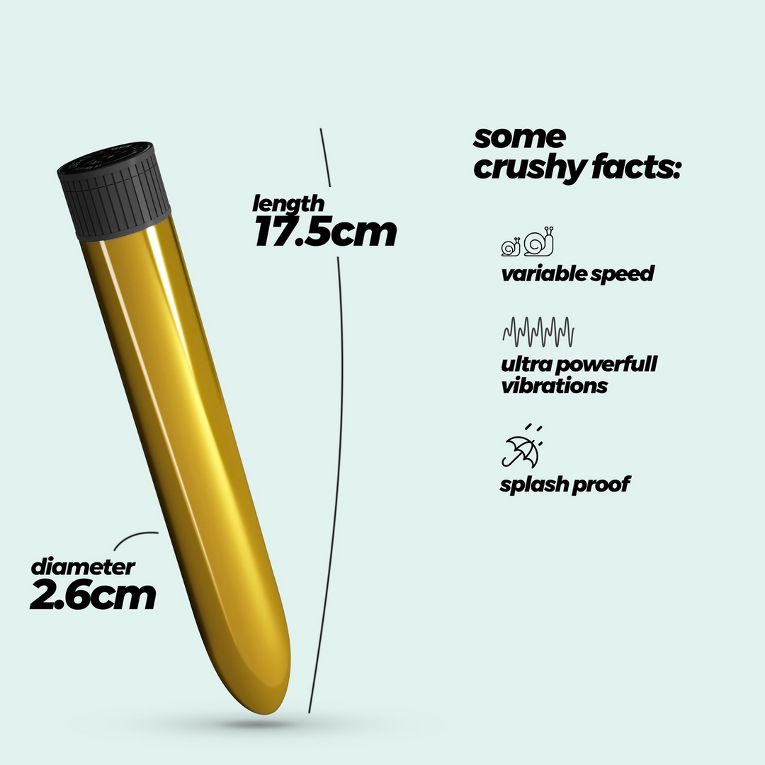 Classic Vibe - Classic Vibrator - Golden - Image 5