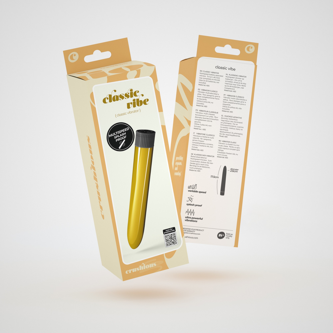 Classic Vibe - Classic Vibrator - Golden - Image 2