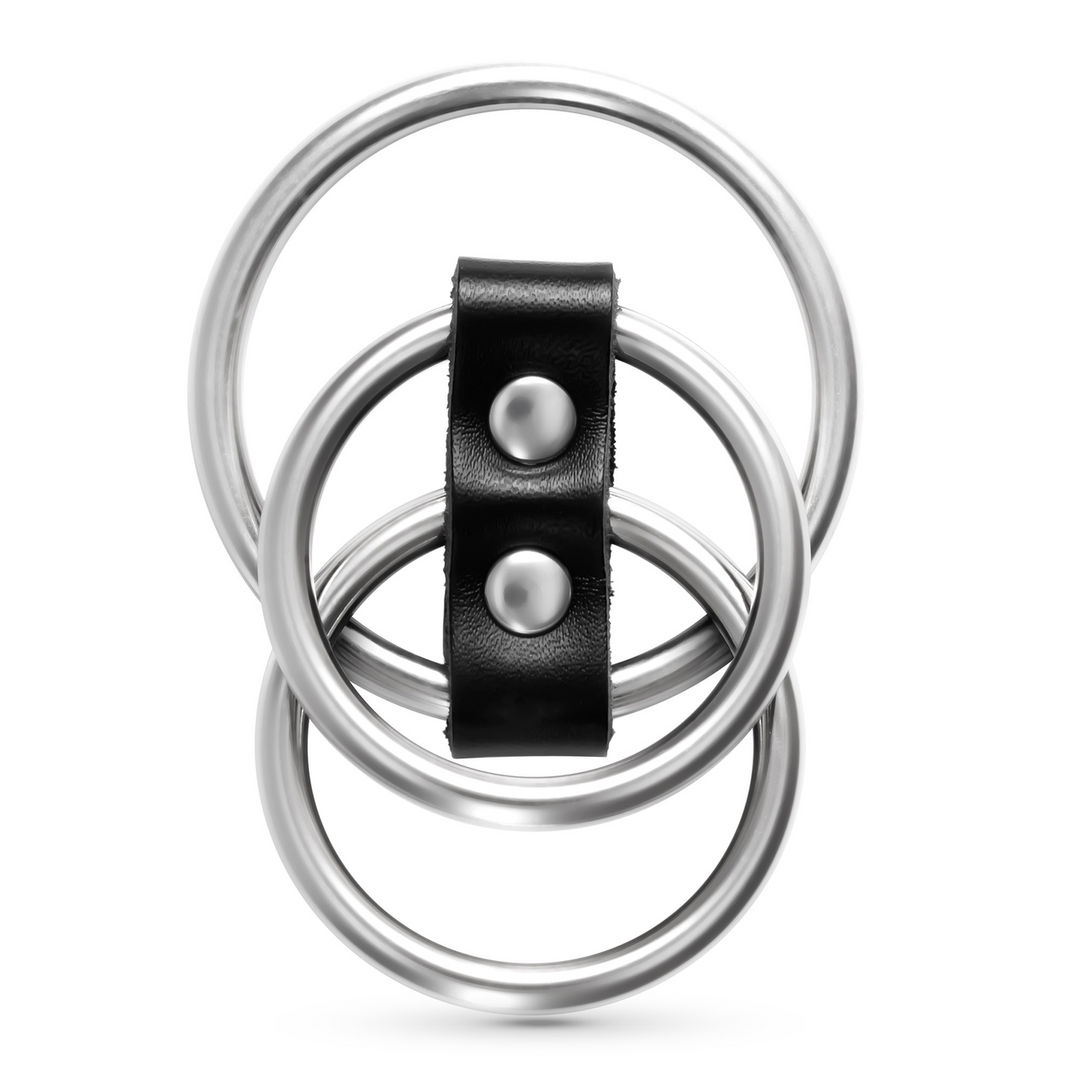 Saruman - Metal Cockring Set - Silver - Image 3