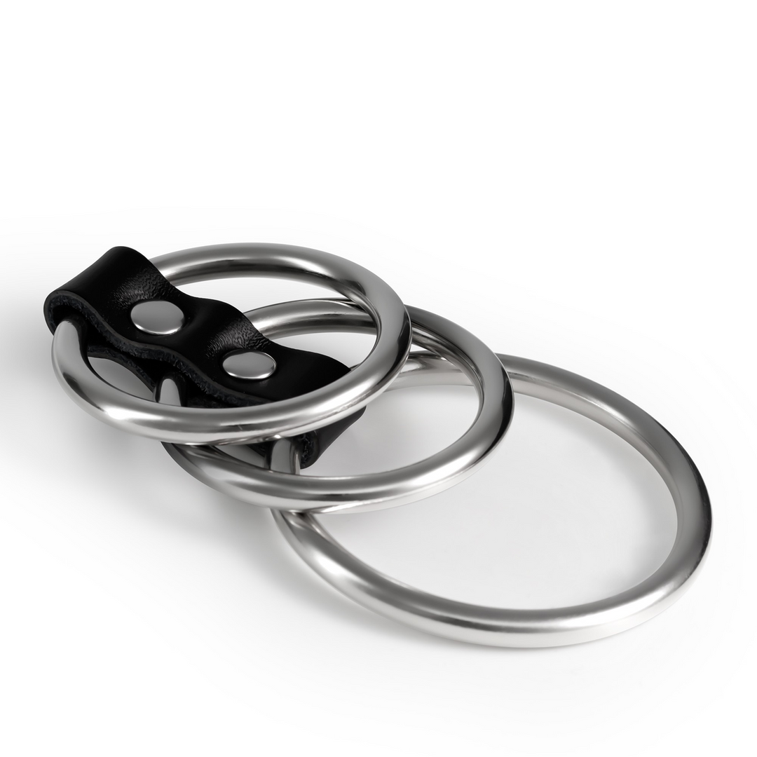 Saruman - Metal Cockring Set - Silver - Image 5