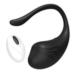 Tamago - Rechargeable Vibrating Egg with Remote Control - Black