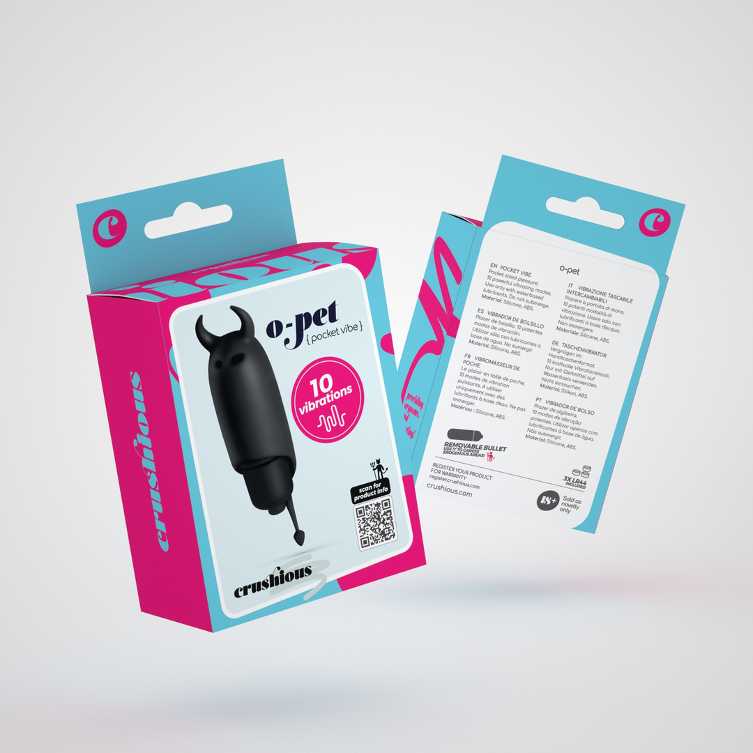 O-Pet Devil - Vibrating Bullet - Black - Image 2