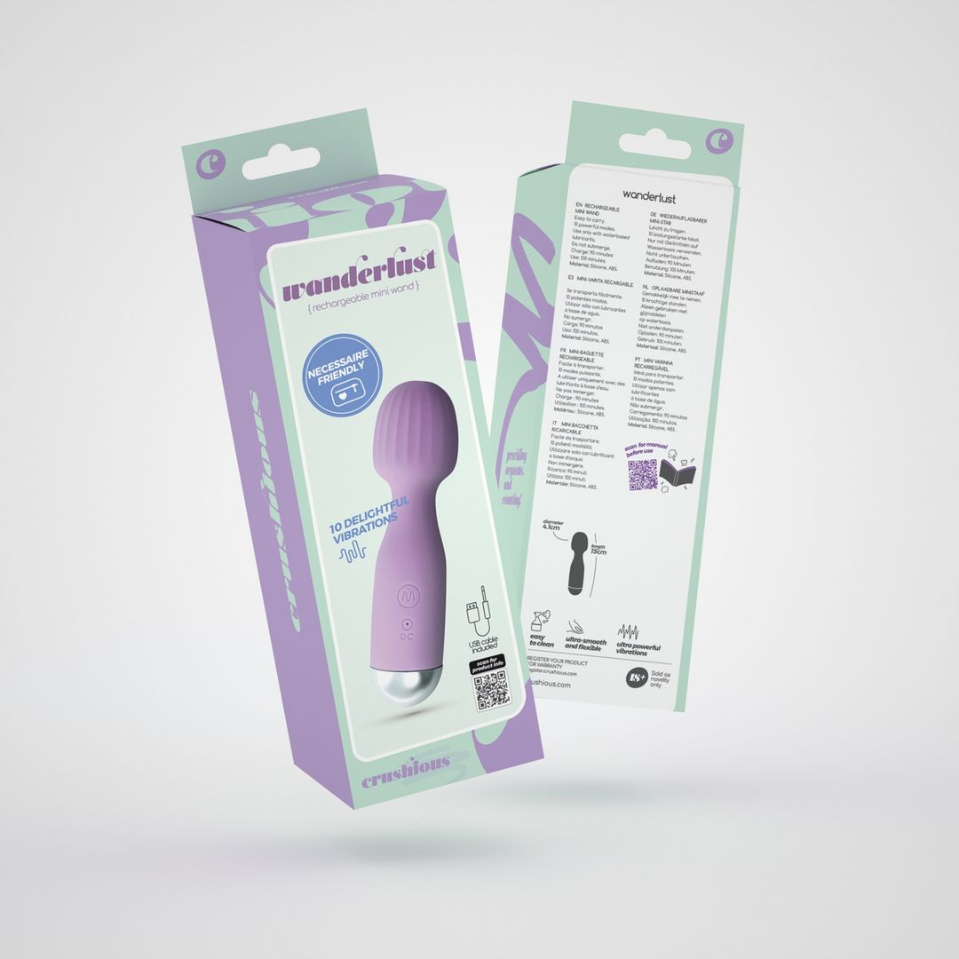 Wanderlust - Mini Wand Massager - Lilac - Image 2