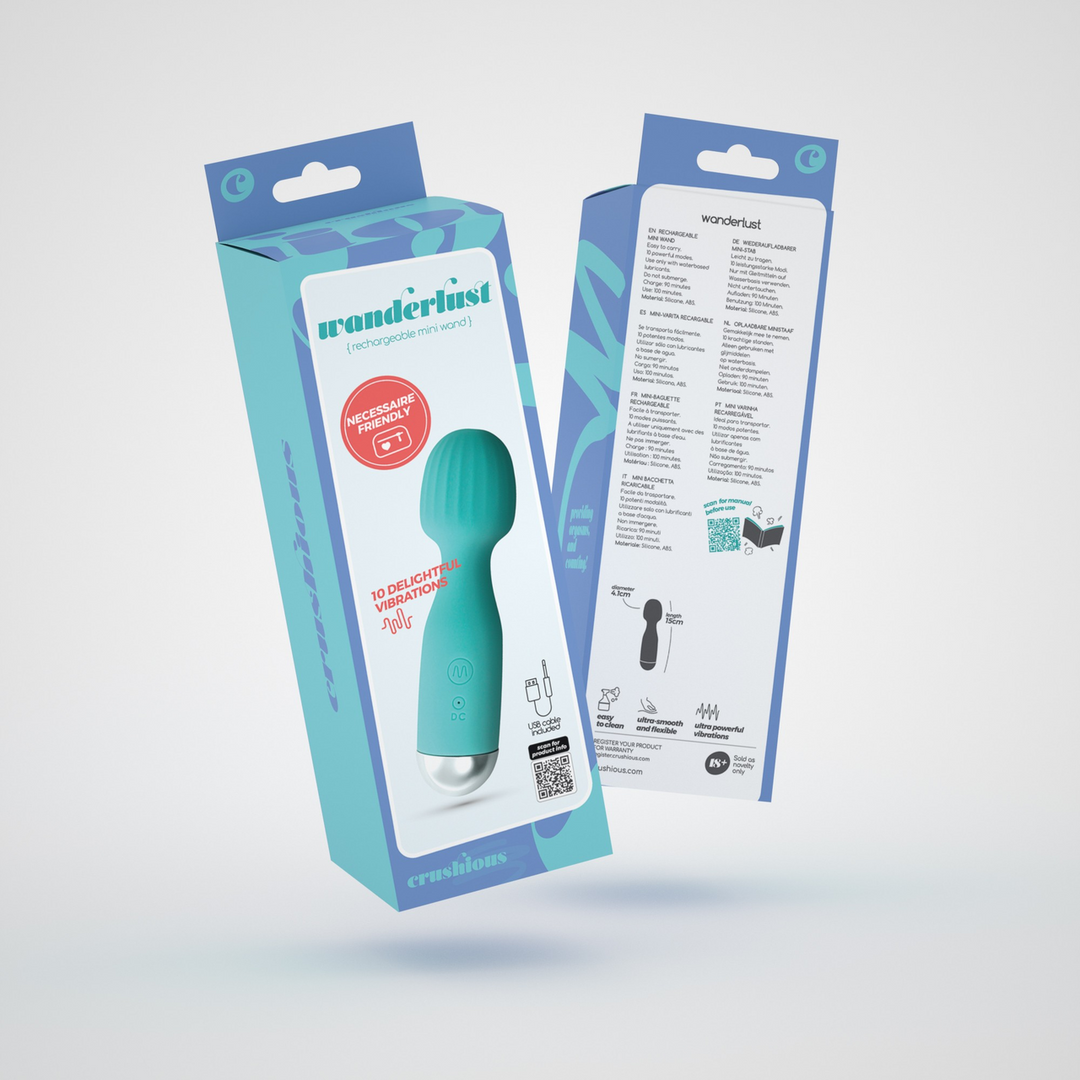 Wanderlust - Mini Wand Massager - Mint Green - Image 2
