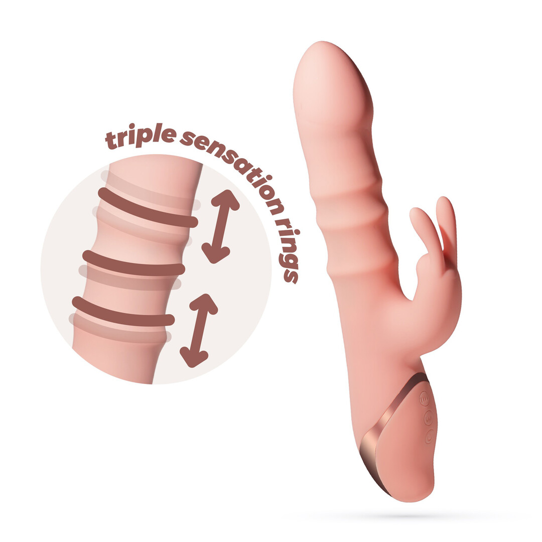 Ringlord - Ring Rabbit Vibrator - Pink - Image 7