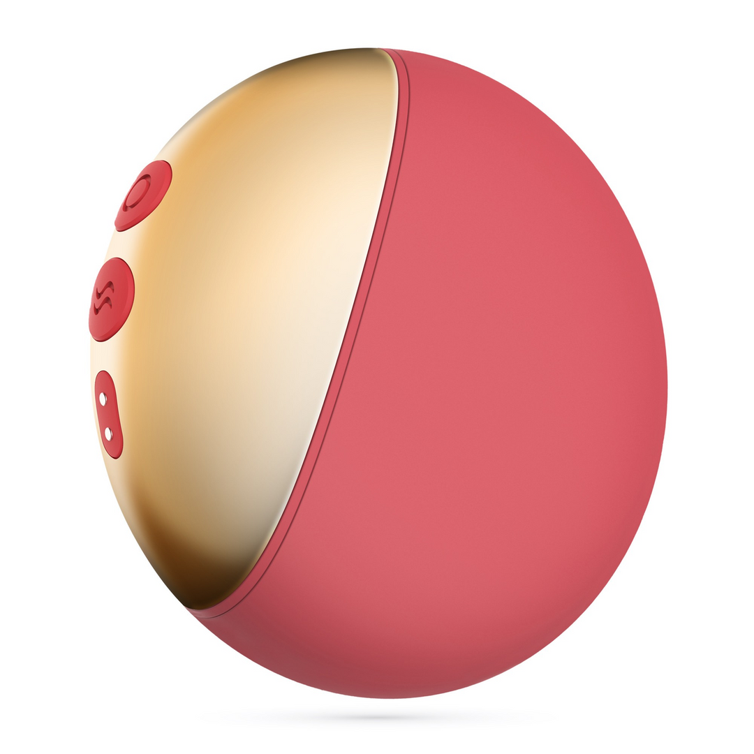Arcane - Licking Couples Vibrator - Red/Golden - Image 3