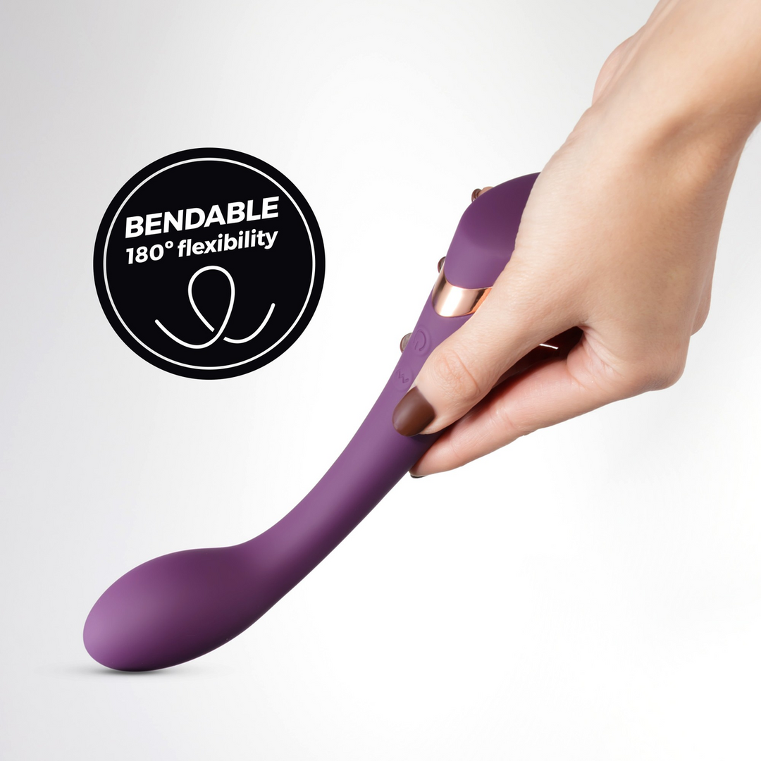 Midas - Bendable G-Spot Stimulator - Purple - Image 6