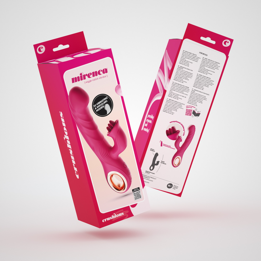 Mirenca - Wiggle Rabbit Vibrator - Pink - Image 2