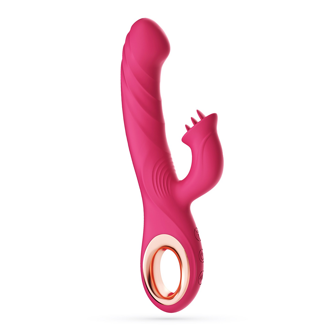 Mirenca - Wiggle Rabbit Vibrator - Pink - Image 3