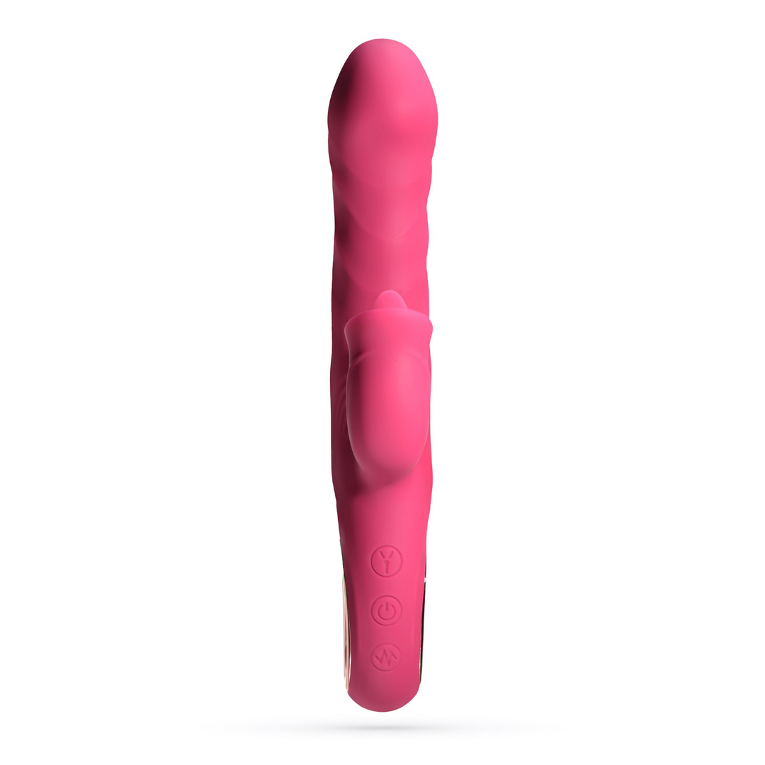 Mirenca - Wiggle Rabbit Vibrator - Pink - Image 4