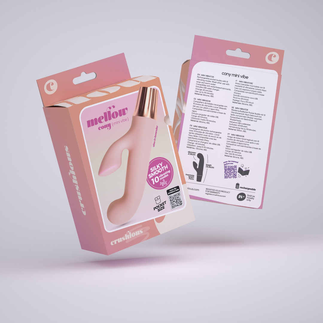 Mellow Cony - Mini Rabbit Vibrator - Pink - Image 2