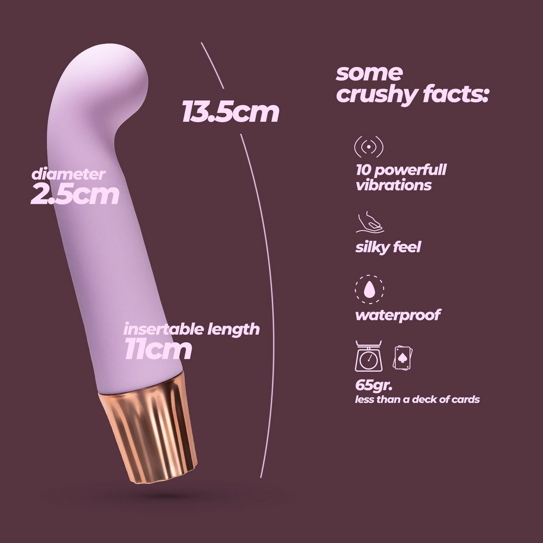 Mellow Gee - Mini G-Spot Vibrator - Lavender - Image 6