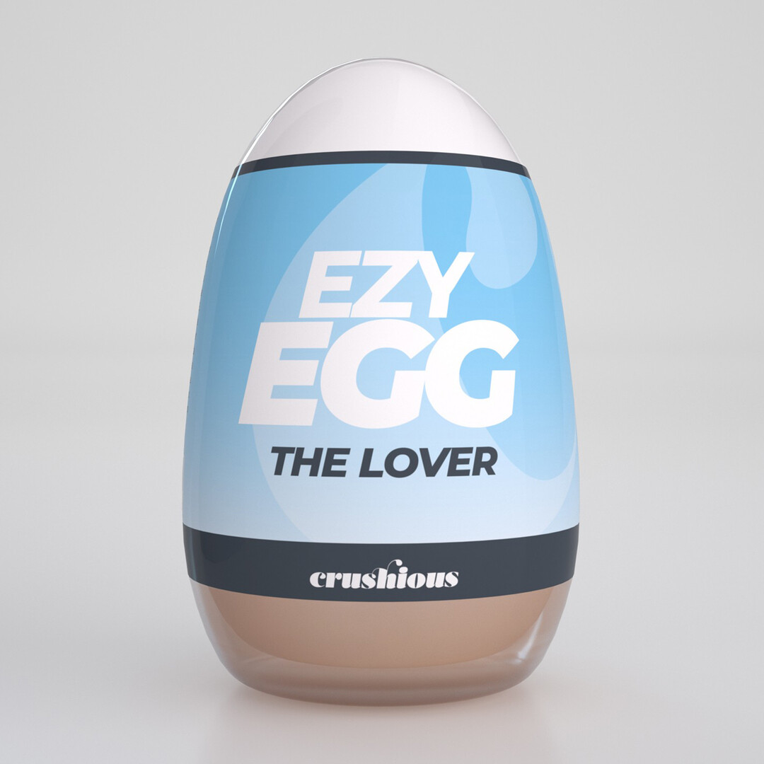 Ezy Egg - Masturbator Egg - The Lover - Blue - Image 2